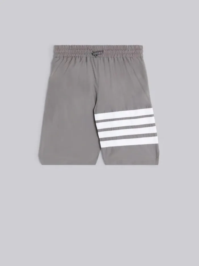 Ripstop 4bar Drawstring Short Medium Grey GirlsBoys Thom Browne Sweats And Tshirt Ripstop 4bar Drawstring Short Medium Grey GirlsBoys Thom Browne Sweats And Tshirt