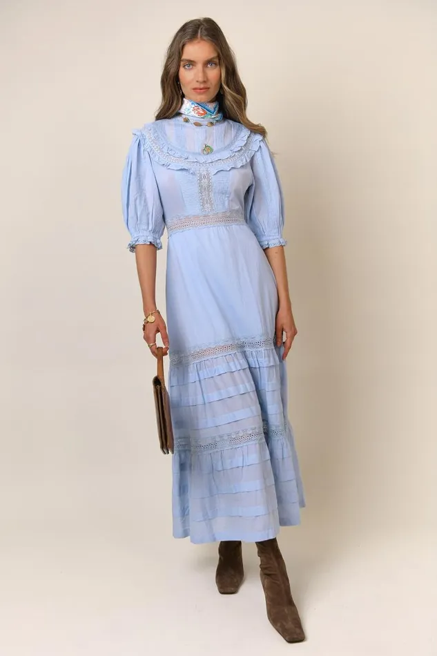 Rosa Cornflower Women RIXO Dresses
