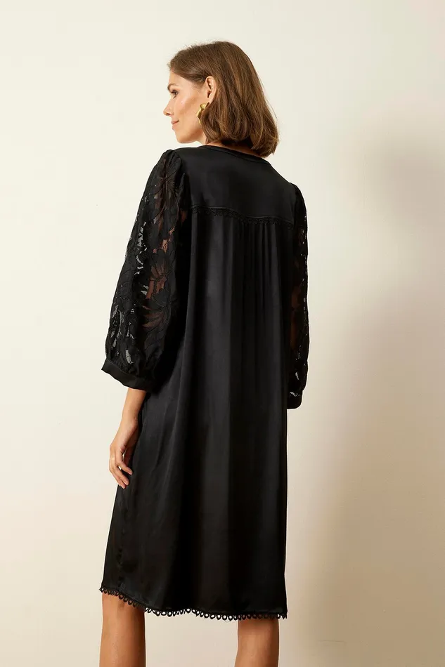 ROZA DRESS 15967 999 Black 999 Women IN FRONT DRESSES