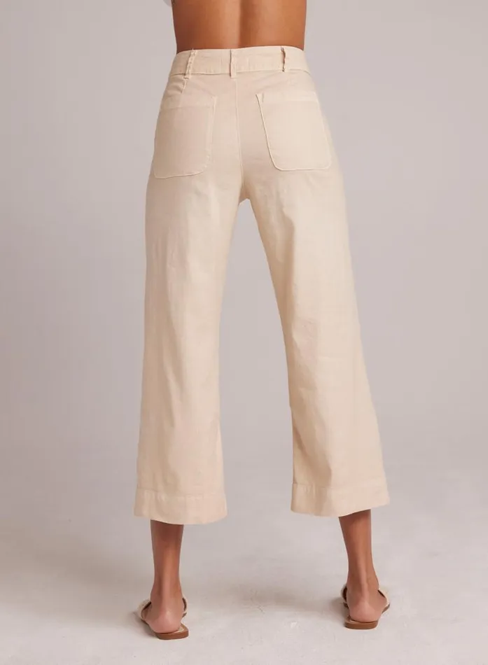 SAIGE 8211 WIDE LEG CROP 8211 Samba Sand Women Bella Dahl Pants SAIGE 8211 WIDE LEG CROP 8211 Samba Sand Women Bella Dahl Pants