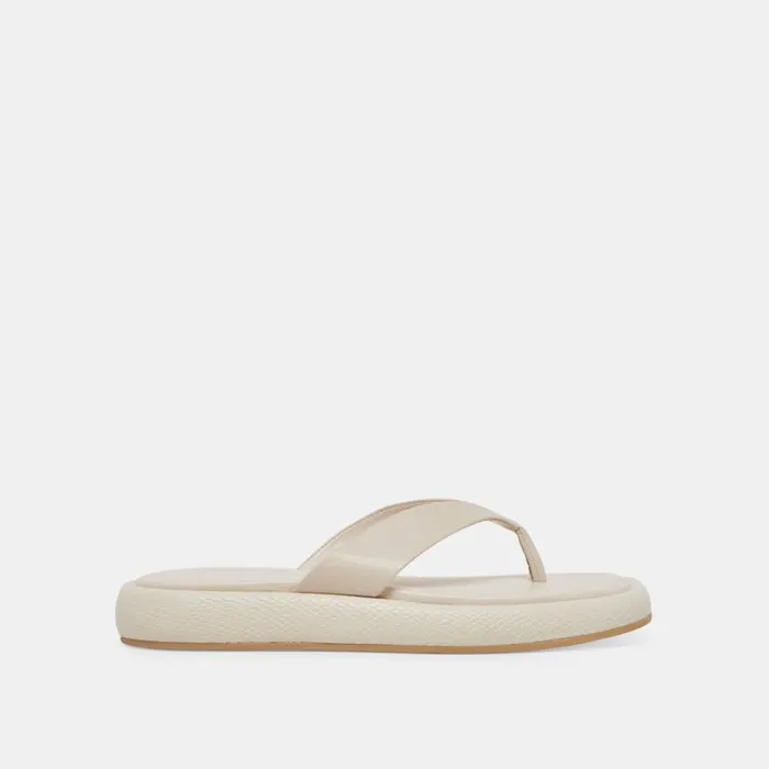 Sandals Women Dolce Vita Adin Sandals Ivory Leather