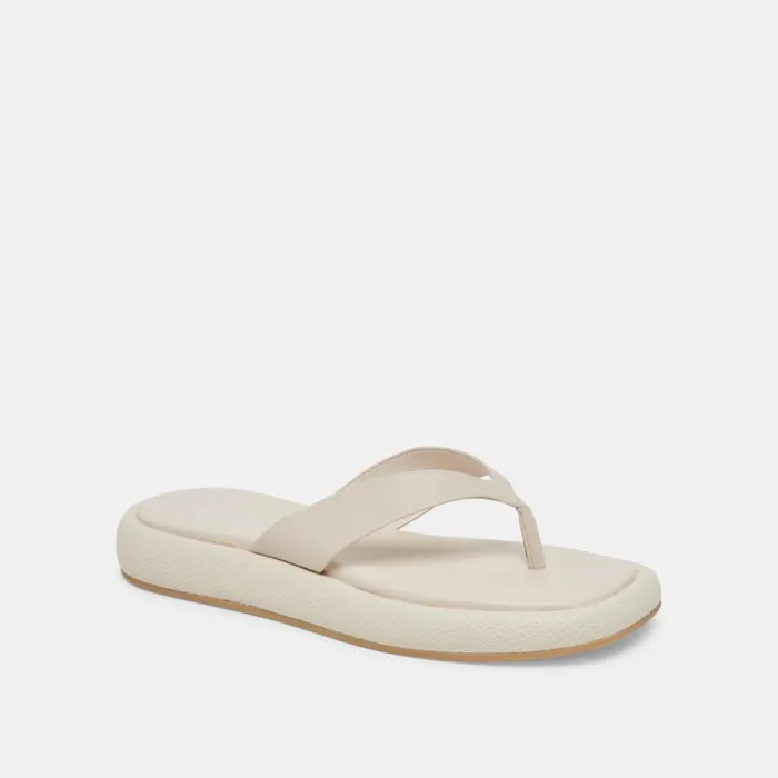 Sandals Women Dolce Vita Adin Sandals Ivory Leather