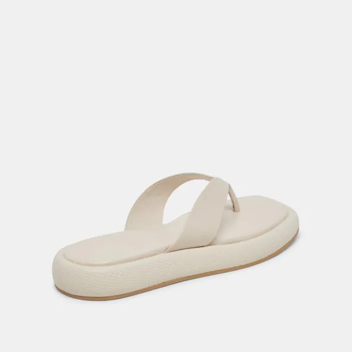 Sandals Women Dolce Vita Adin Sandals Ivory Leather