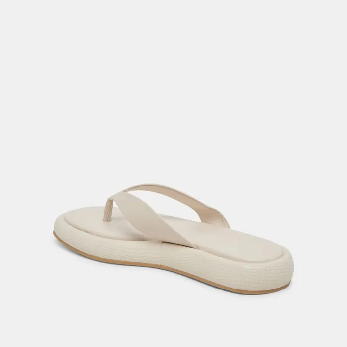 Sandals Women Dolce Vita Adin Sandals Ivory Leather