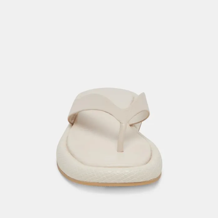Sandals Women Dolce Vita Adin Sandals Ivory Leather