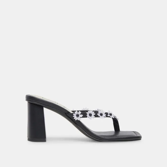 Sandals Women Dolce Vita Daphne Heels Black Stella