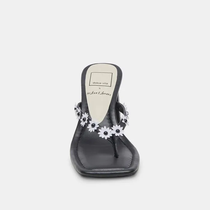 Sandals Women Dolce Vita Daphne Heels Black Stella