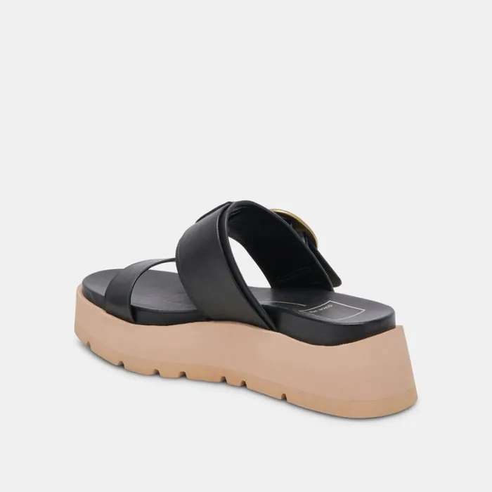 Sandals Women Dolce Vita Dex Sandals Black Leather