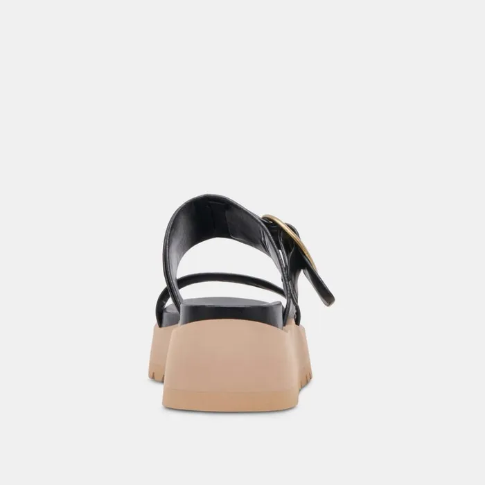 Sandals Women Dolce Vita Dex Sandals Black Leather