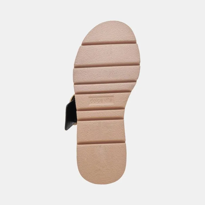 Sandals Women Dolce Vita Dex Sandals Black Leather