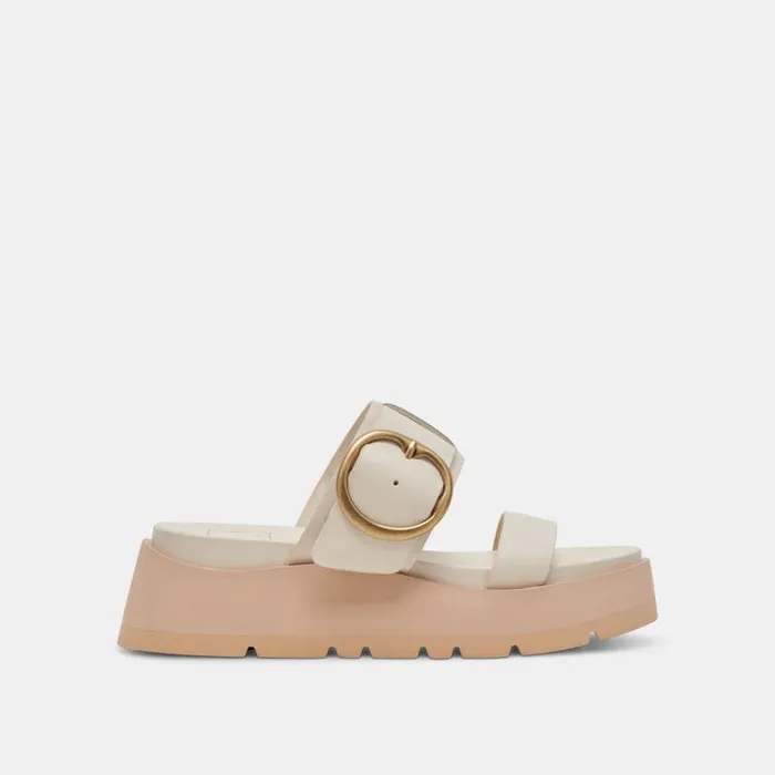 Sandals Women Dolce Vita Dex Sandals Ivory Leather