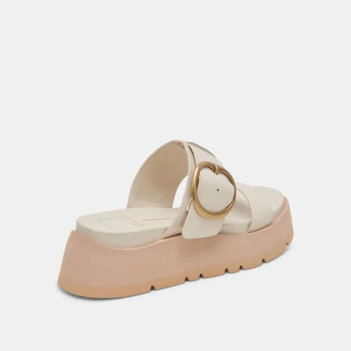 Sandals Women Dolce Vita Dex Sandals Ivory Leather
