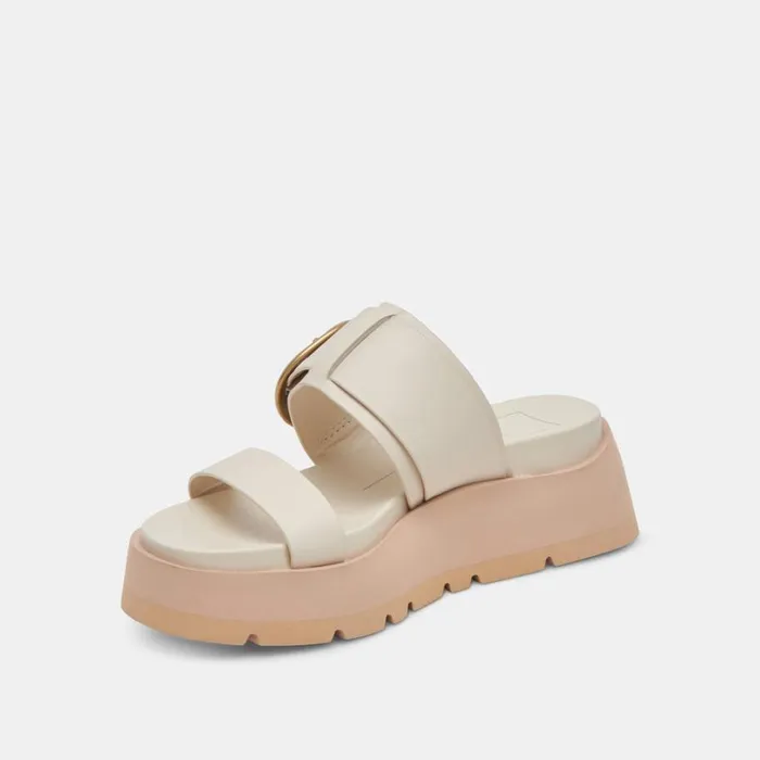 Sandals Women Dolce Vita Dex Sandals Ivory Leather