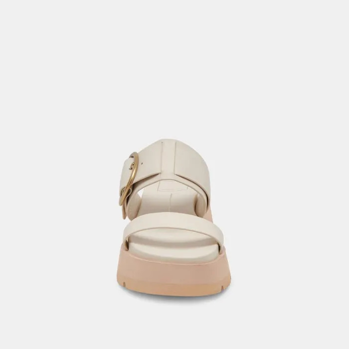 Sandals Women Dolce Vita Dex Sandals Ivory Leather