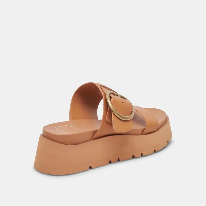 Sandals Women Dolce Vita Dex Sandals Tan Leather