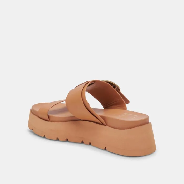 Sandals Women Dolce Vita Dex Sandals Tan Leather