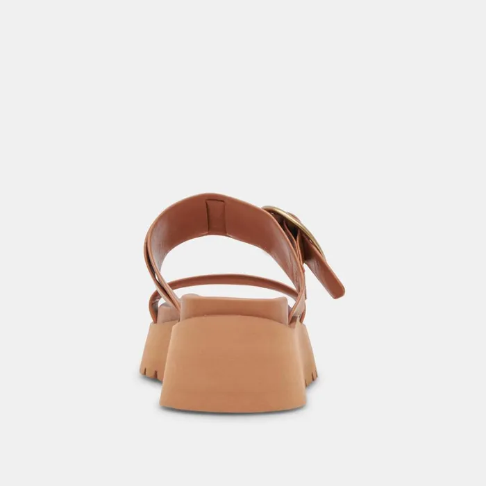 Sandals Women Dolce Vita Dex Sandals Tan Leather