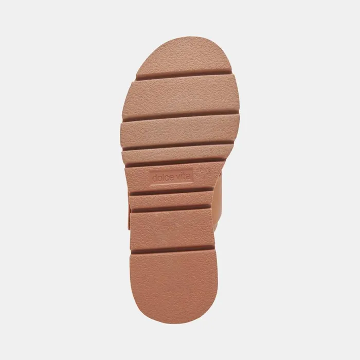 Sandals Women Dolce Vita Dex Sandals Tan Leather
