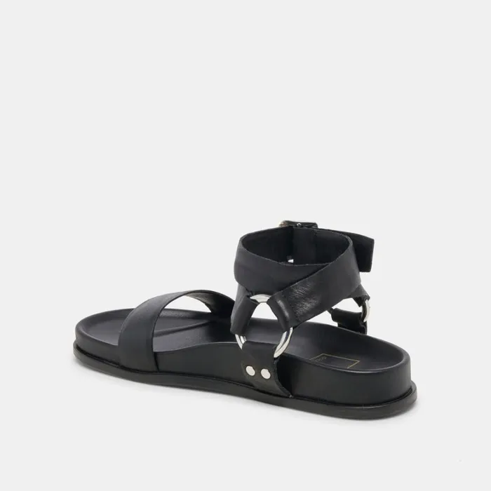 Sandals Women Dolce Vita Gilda Sandals Black Leather