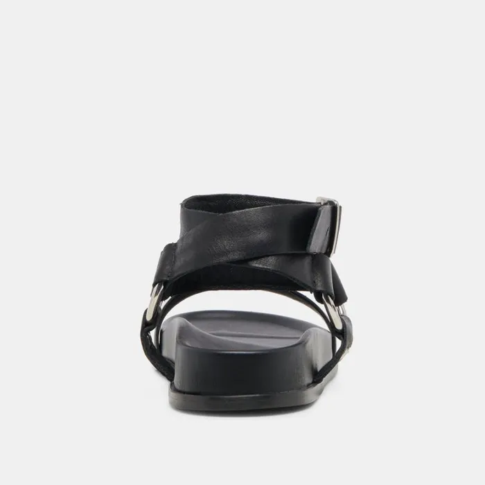 Sandals Women Dolce Vita Gilda Sandals Black Leather