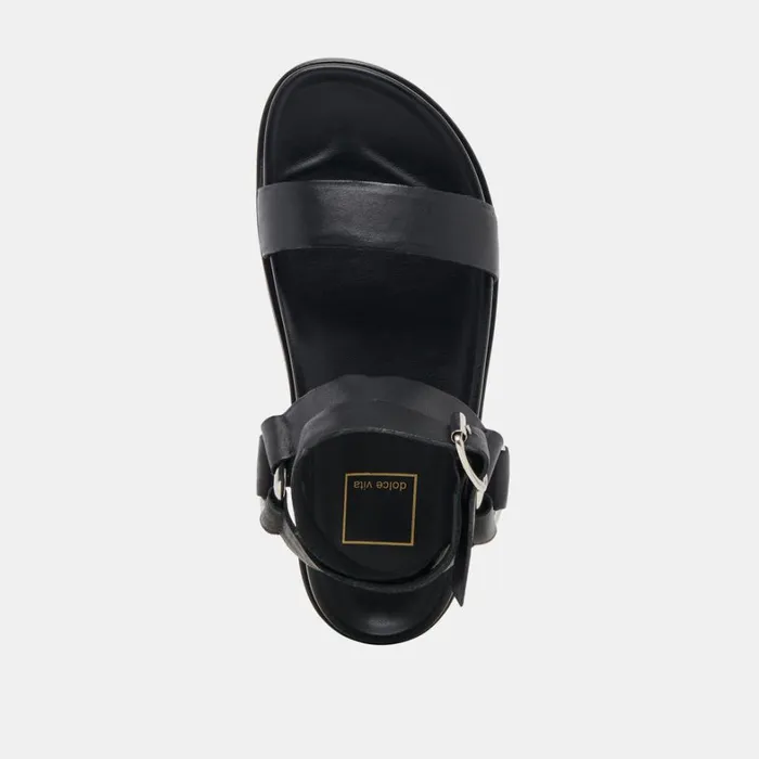Sandals Women Dolce Vita Gilda Sandals Black Leather