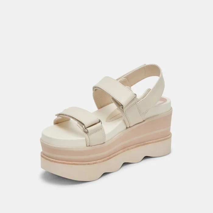 Sandals Women Dolce Vita Izak Sandals Ivory Leather
