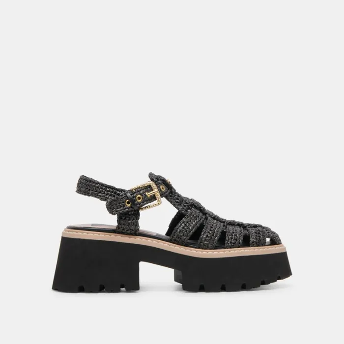 Sandals Women Dolce Vita Lasly Sandals Onyx Knit