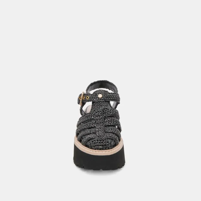 Sandals Women Dolce Vita Lasly Sandals Onyx Knit