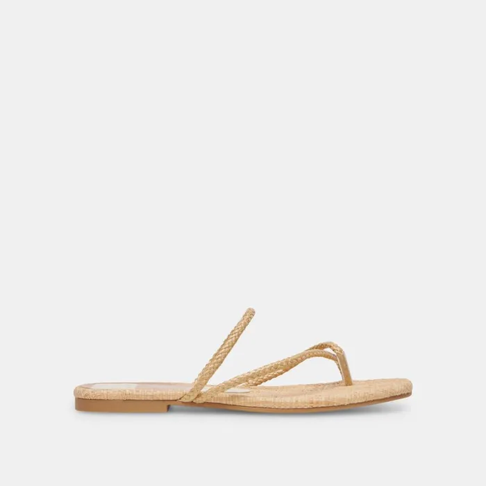 Sandals Women Dolce Vita Leanna Sandals Lt Natural Raffia