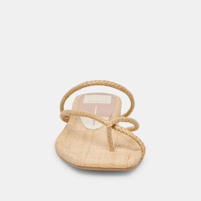 Sandals Women Dolce Vita Leanna Sandals Lt Natural Raffia