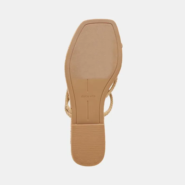 Sandals Women Dolce Vita Leanna Sandals Lt Natural Raffia