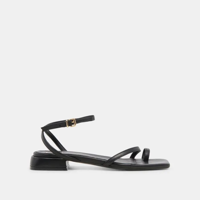 Sandals Women Dolce Vita Lexi Sandals Black Leather