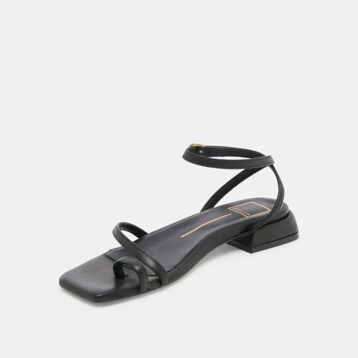 Sandals Women Dolce Vita Lexi Sandals Black Leather