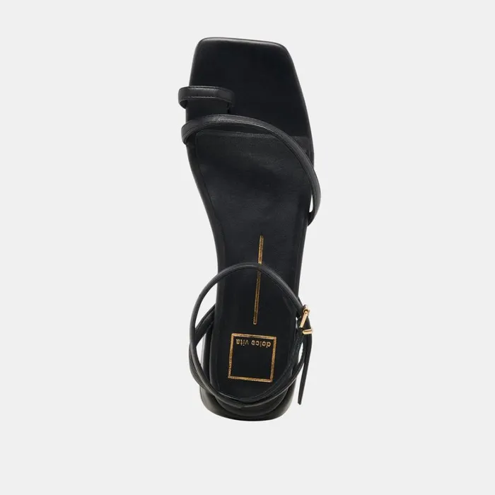 Sandals Women Dolce Vita Lexi Sandals Black Leather