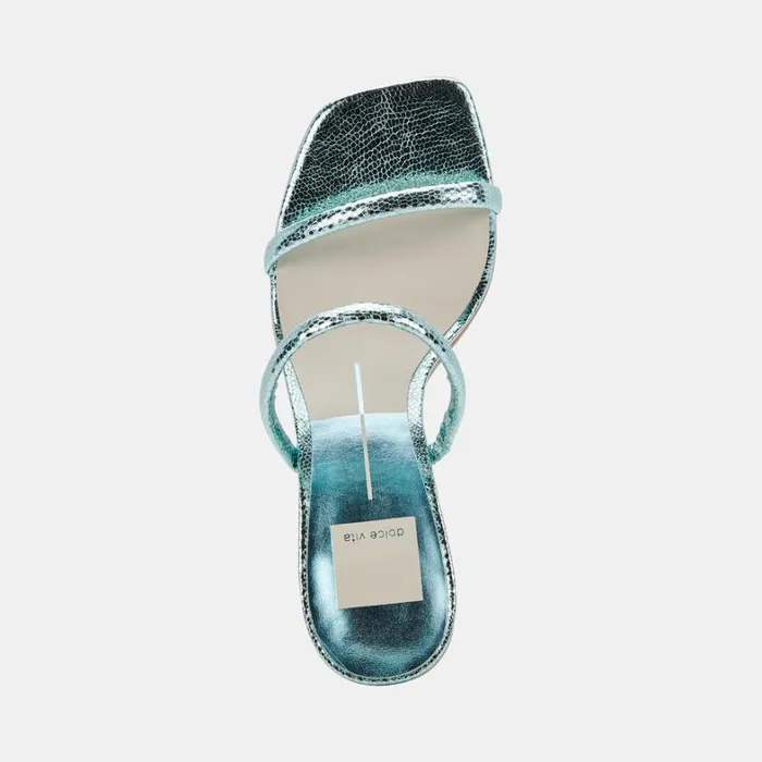 Sandals Women Dolce Vita Noles Heels Electric Blue Stella