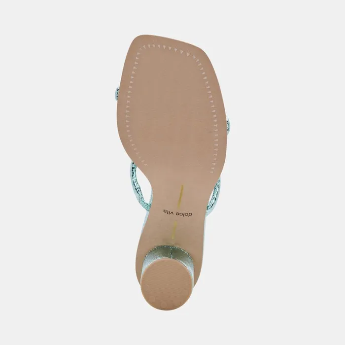 Sandals Women Dolce Vita Noles Heels Electric Blue Stella