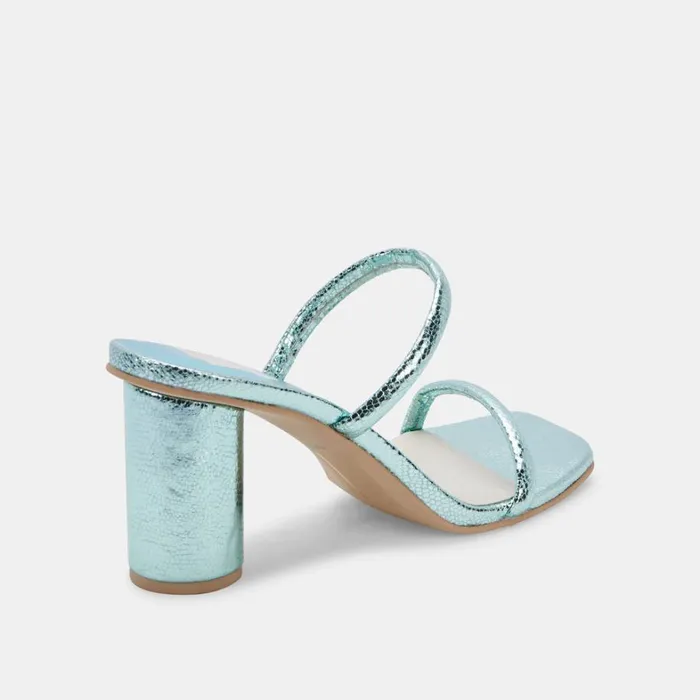 Sandals Women Dolce Vita Noles Heels Electric Blue Stella