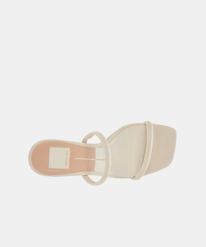Sandals Women Dolce Vita Noles Heels Ivory Stella
