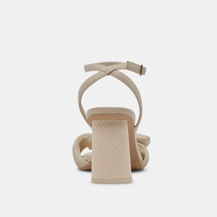 Sandals Women Dolce Vita Pellia Heels Ivory Stella