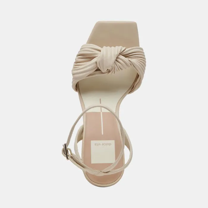 Sandals Women Dolce Vita Pellia Heels Ivory Stella