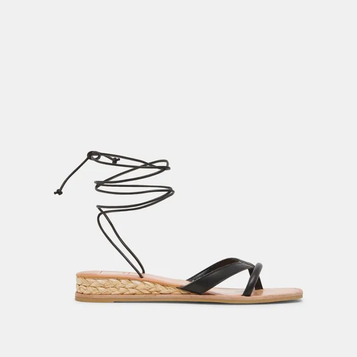 Sandals Women Dolce Vita Prax Sandals Black Leather