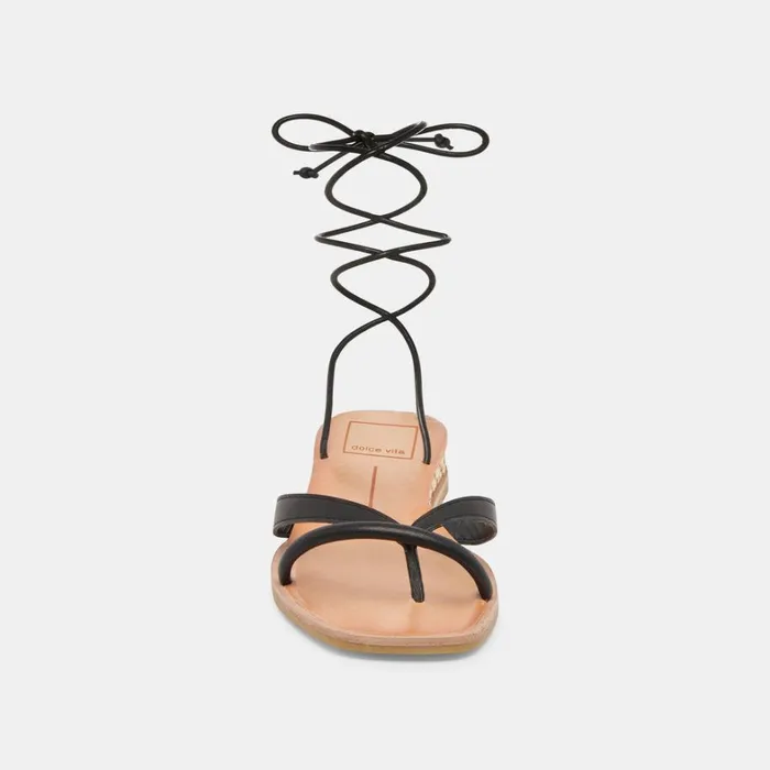 Sandals Women Dolce Vita Prax Sandals Black Leather