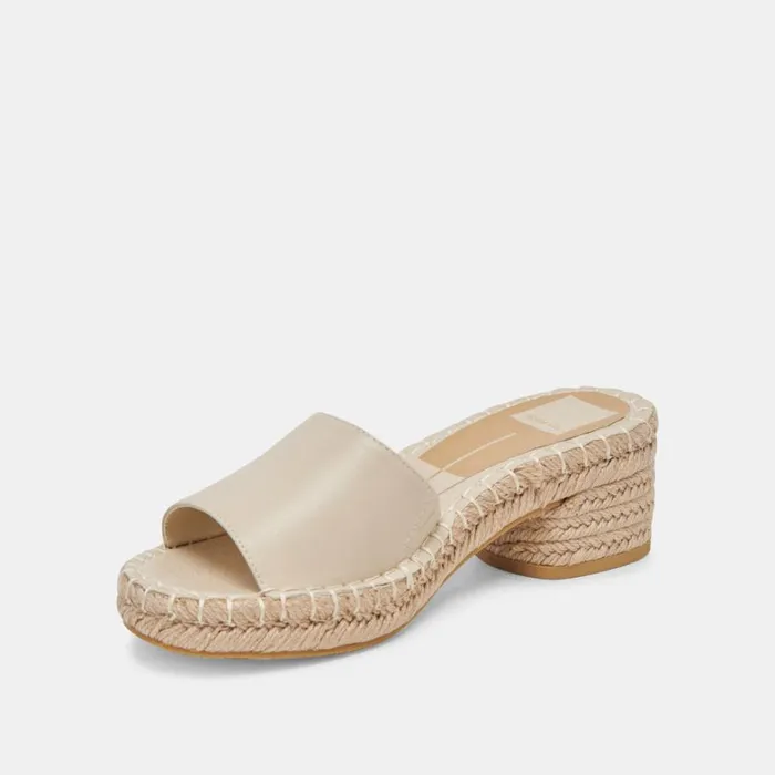Sandals Women Dolce Vita Romily Heels Ivory Stella