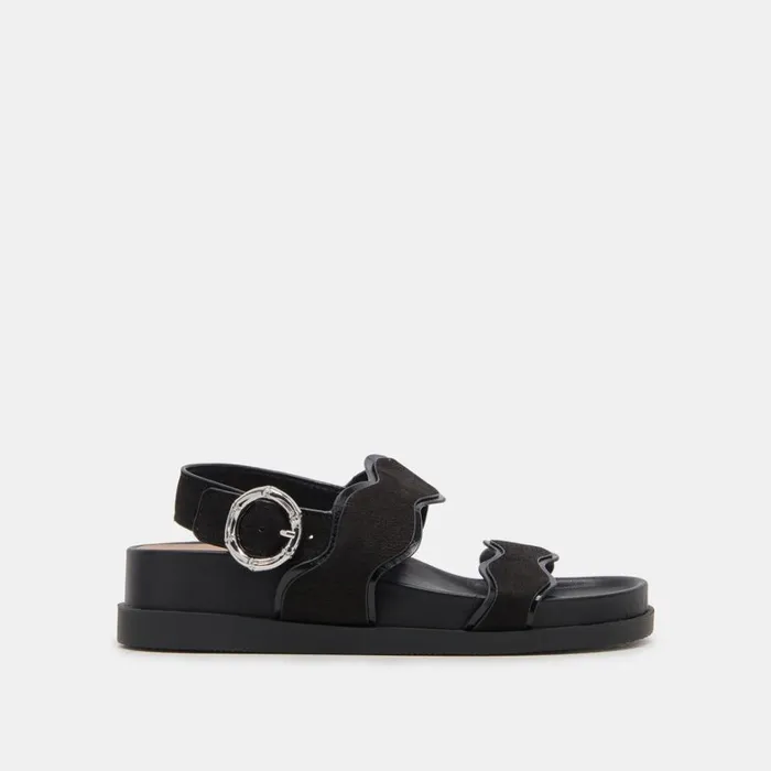 Sandals Women Dolce Vita Sindy Sandals Black Nubuck
