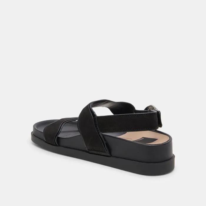 Sandals Women Dolce Vita Sindy Sandals Black Nubuck