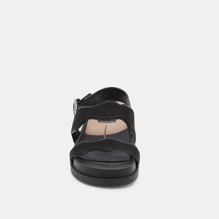 Sandals Women Dolce Vita Sindy Sandals Black Nubuck