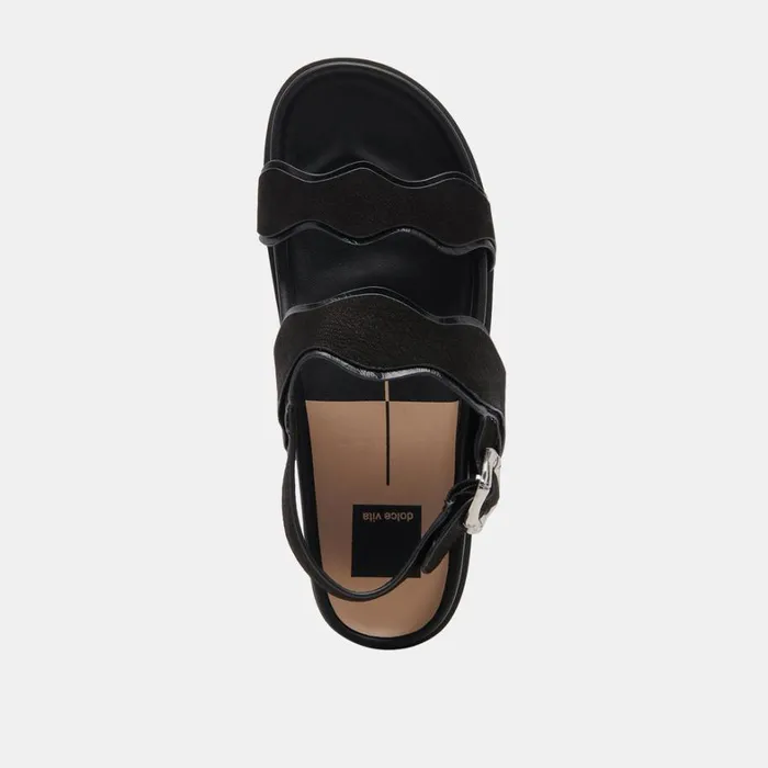 Sandals Women Dolce Vita Sindy Sandals Black Nubuck