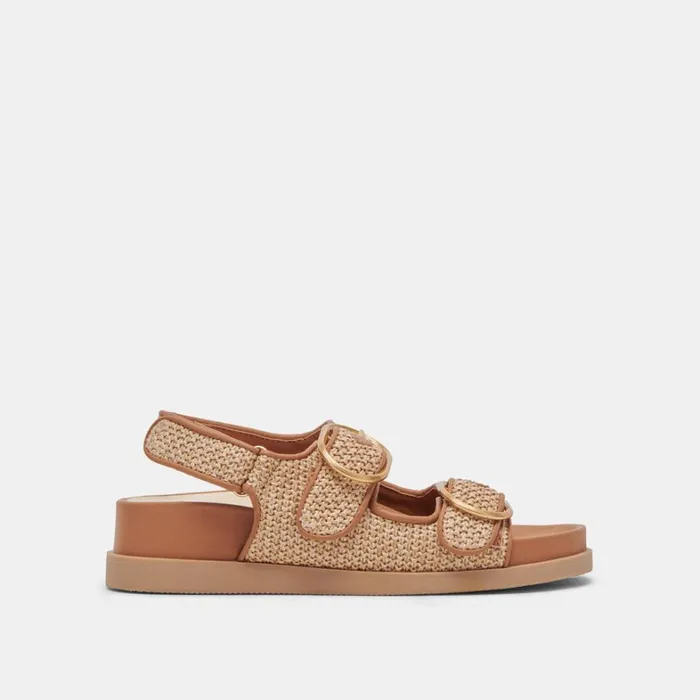 Sandals Women Dolce Vita Starla Sandals Tan Multi Woven
