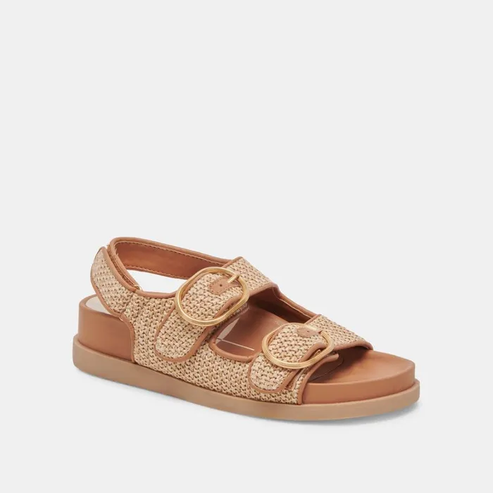 Sandals Women Dolce Vita Starla Sandals Tan Multi Woven