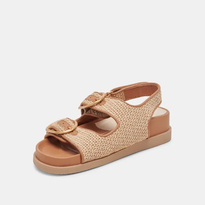Sandals Women Dolce Vita Starla Sandals Tan Multi Woven
